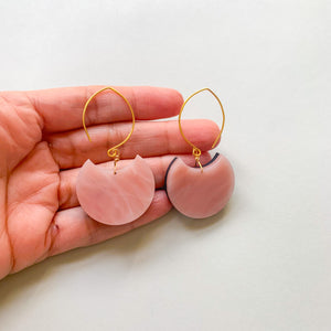 Red and Pink Heart - Valentine’s Day earrings
