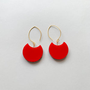 Red and Pink Heart - Valentine’s Day earrings