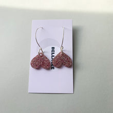 Load image into Gallery viewer, Heart shaped Earrings- Valentine’s Day earrings
