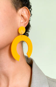 Every Day Statement Earrings- bold abstract shape earrings